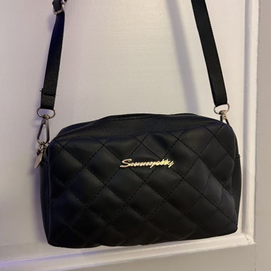 Black crossbody bag