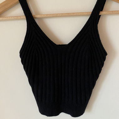 top noir femme