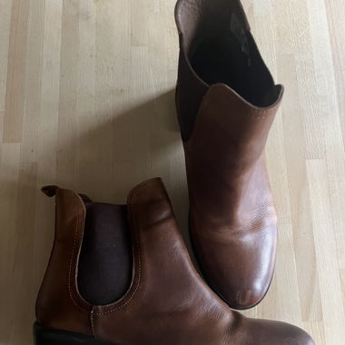Stiefeletten Leder gr.39 Tip top Zustand 