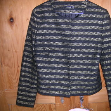 Blazer schwarz/golden HALLHUBER