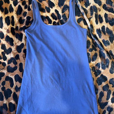 Blue dress