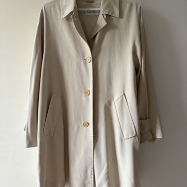 Max Mara – Leichter Trench Made in Italy
