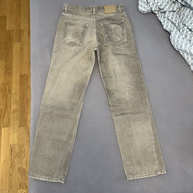 Jeans da uomo ZARA ORIGINS grigio (straight fit)