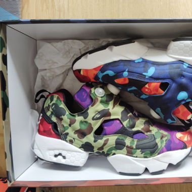 Reebok instapump Bape