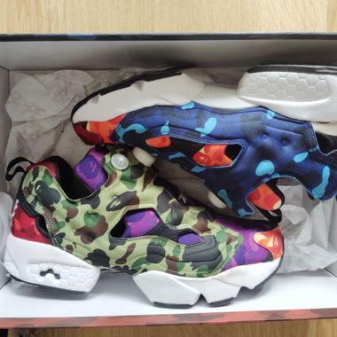 Reebok instapump Bape
