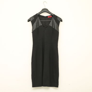 HUGO Black Black sleeveless dress