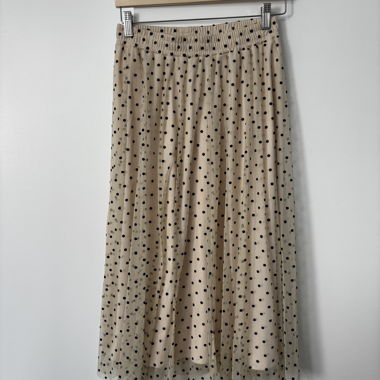 Gonna in tulle con pois