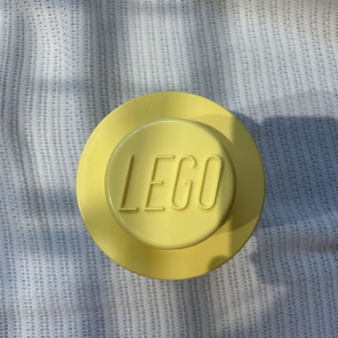 Lego Storage Box Yellow