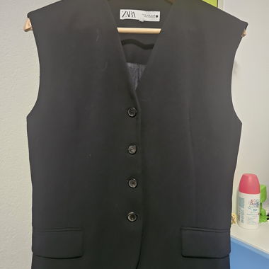 Zara schwarze Weste