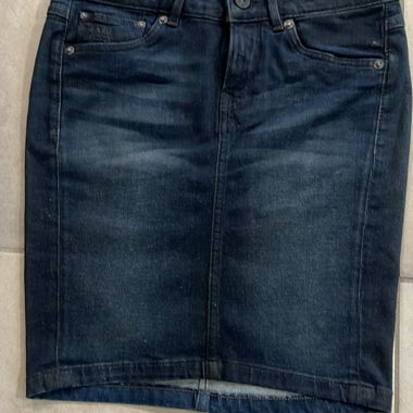 Gonna in denim blu scuro G-star