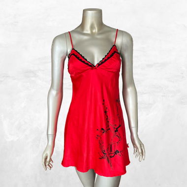 vintage red Minidress