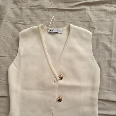 Haut blanc Zara