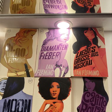 1-6 James Bond Books