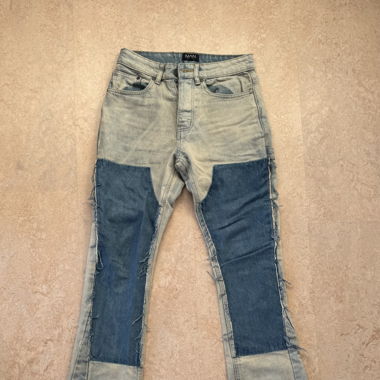 flaired jeans