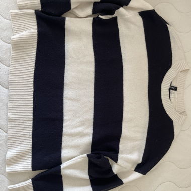 Striped Knit Sweater