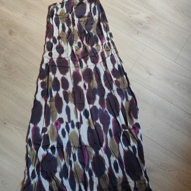 Printed Long Dress, Diega