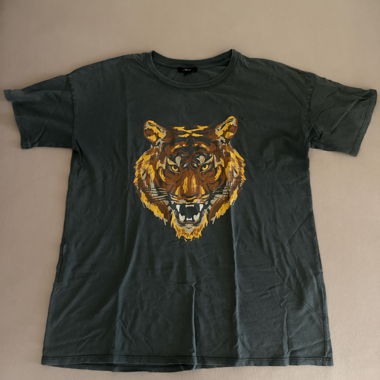 T-shirt avec imprimé tigre