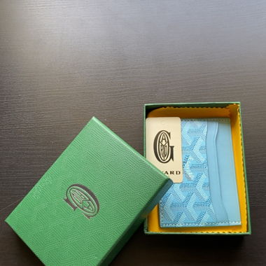 Porta carte Goyard blu