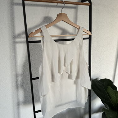 Top mit Volants