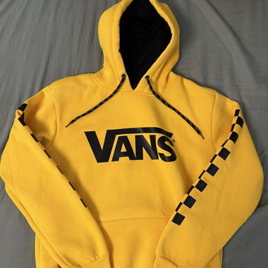 Gelber Hoodie Vans