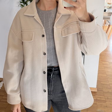 Beige Jacket