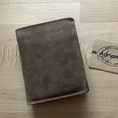Porte monnaie en cuir de bison, Canada Adrian Klis