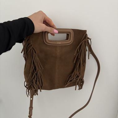 Maje brown trendy bag