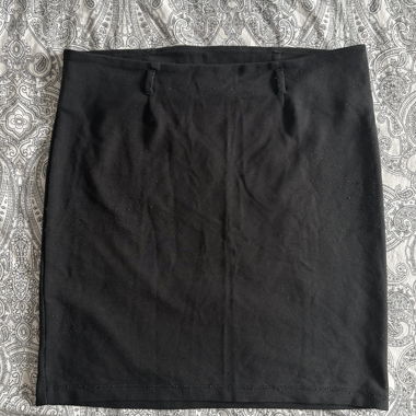 Jupe d'affaires noire