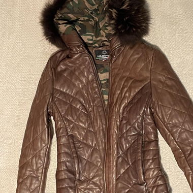 Lederjacke