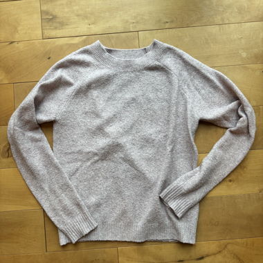 lila Strickpullover