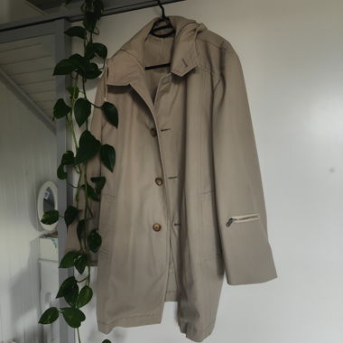 Manteau trench beige