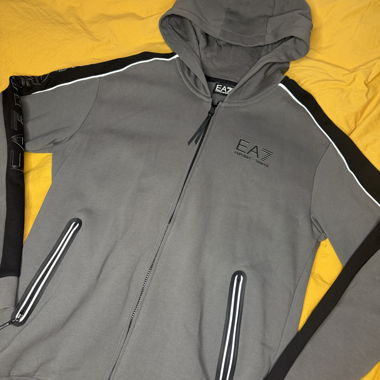 EA7 zip hoodie