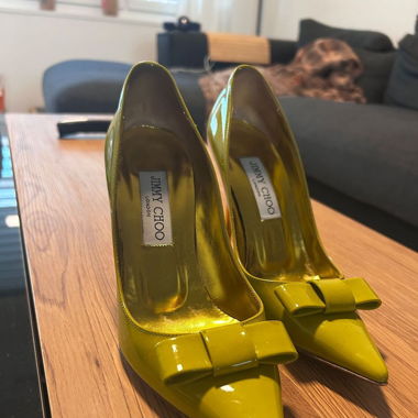 Jimmy Choo Yellow Pump
