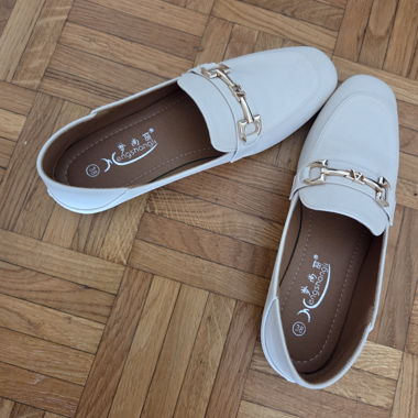 Mocassins beiges