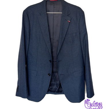 Dunkelblauer Herrenblazer