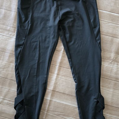 Leggings sportivi con tasche - M - Mesh & Cut-Out