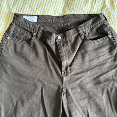 GAP braune Mid-High-Rise-Hose