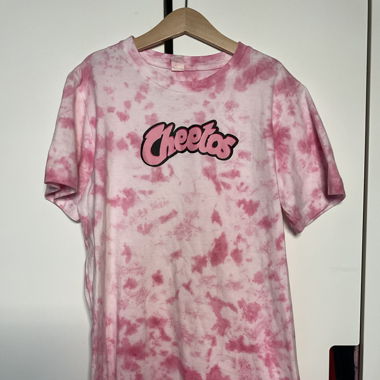 T-shirt tye and dye rose 