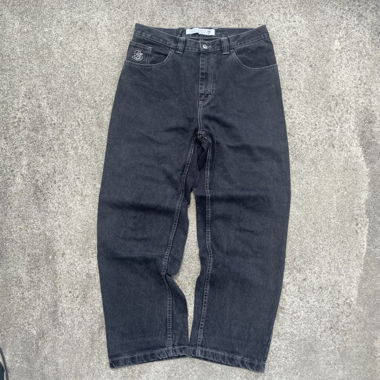 POLAR SKATE CO. 93 ASH BLACK DENIM JEANS