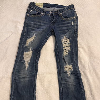 Machine vintage jeans