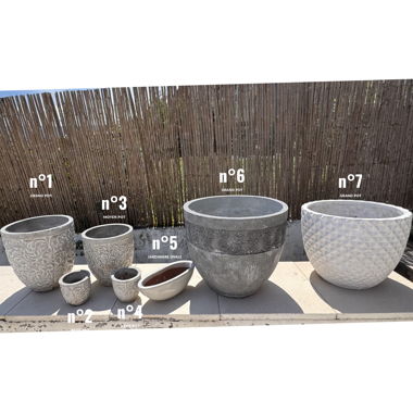 Set di vasi decorativi per piante