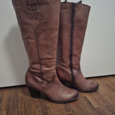 Vintage Lederstiefel 40