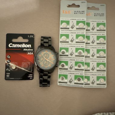 Black Analog Watch