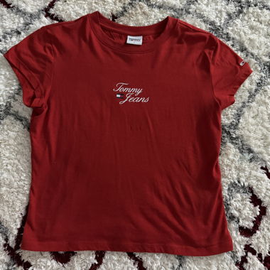Tommy Jeans T-Shirt Red S