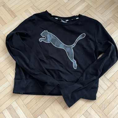 Puma schwarzer Sweatshirt