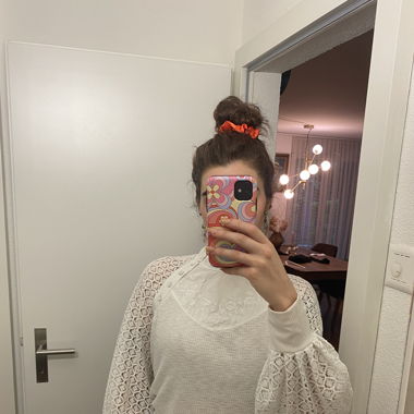 weisse Bluse, free people Grösse S