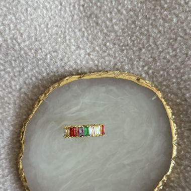 anello colorato carino