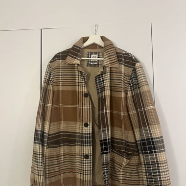 Overshirt a quadri