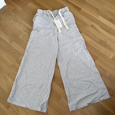 Selby linen blend striped trousers size m/l