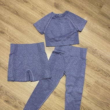 SHEIN 3-piece Workout Set